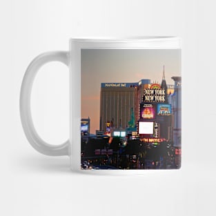 Las Vegas Strip Skyline Cityscape America USA Mug